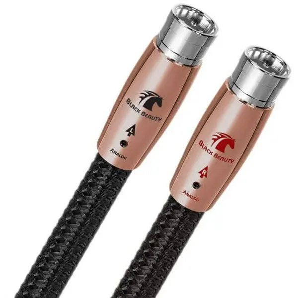 Audioquest Cablu audio 2XLR - 2XLR AudioQuest Black Beauty, 0.75m, Level 6 noise Dissipation with Graphene, Solid PSC+