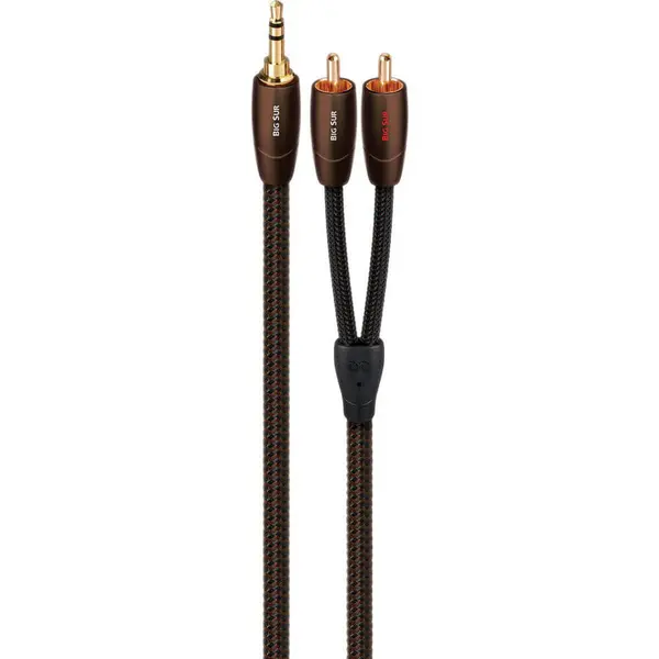 Audioquest Cablu audio 3.5mm - 2RCA AudioQuest Big Sur 0.6m