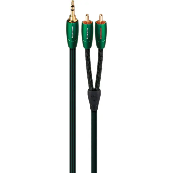 Audioquest Cablu audio 3.5mm - 2RCA AudioQuest Evergreen 1m