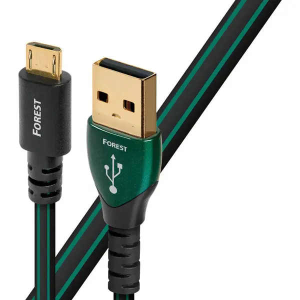 Audioquest Cablu AudioQuest Forest USB A - Micro USB, 1.5m