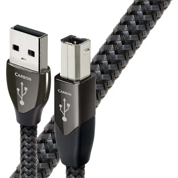 Audioquest Cablu USB A-B AudioQuest Carbon 0.75m
