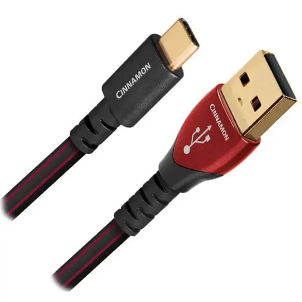 Audioquest Cablu USB-A la USB-C 2.0 AudioQuest Cinnamon 1.5m