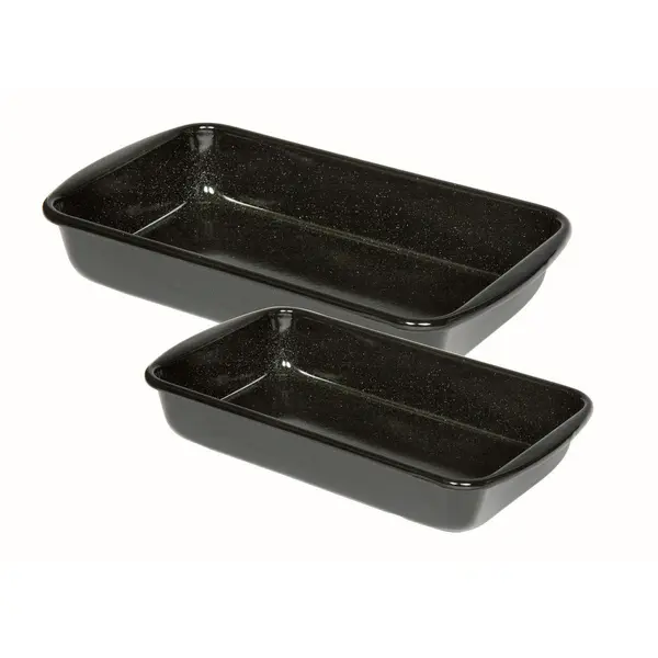 Auflaufform Eisen 2er-set 42/25,7/16 cm 2 piese