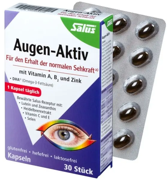 Augen-Aktiv, 30 capsule, Salus