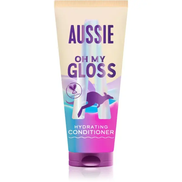 Aussie Oh My Gloss Hydrating Conditioner balsam hidratant cu efect de iluminare 200 ml