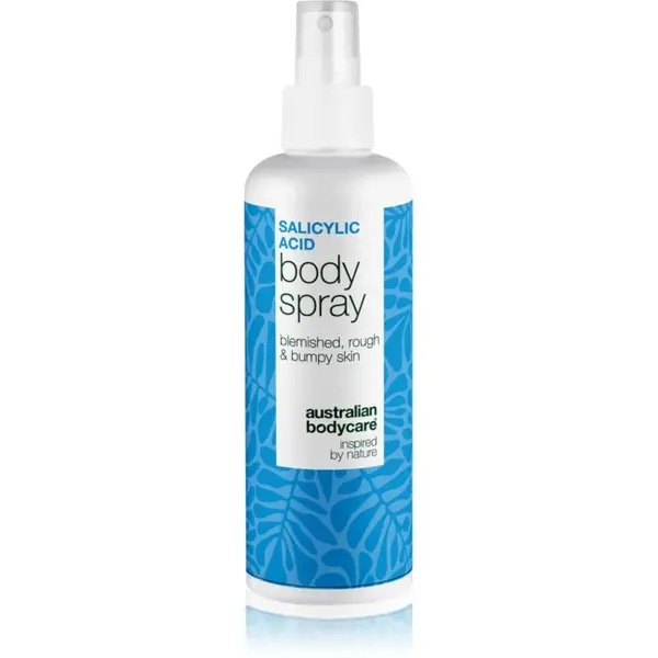 Australian Bodycare Salicylic Acid spray pentru corp pentru pielea problematică și grasă 250 ml