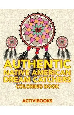 Authentic Native American Dream Catchers Coloring Book - Activibooks