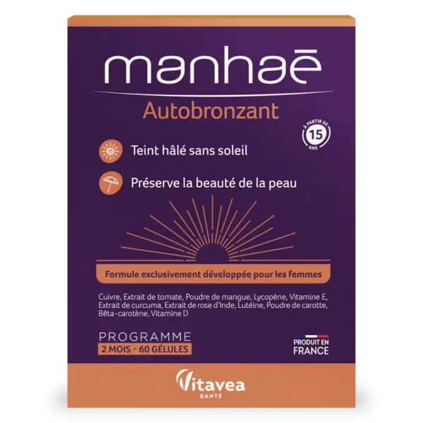 Autobronzant, 60 capsule, Manhae