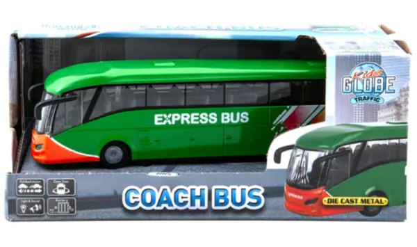 Autobuz expres cu lumini si sunete | Kids Globe