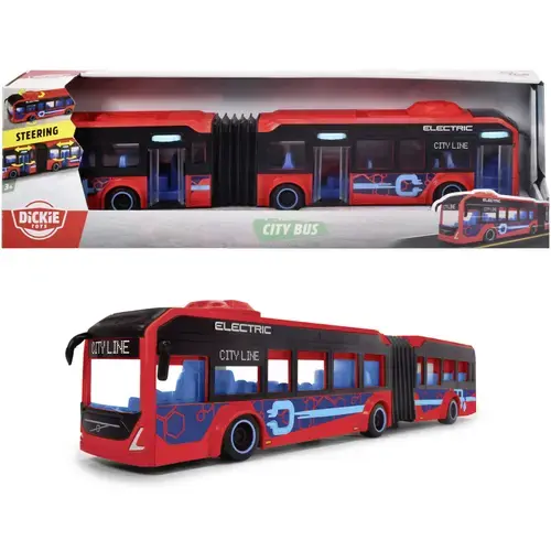Autobuz Volvo City Bus Dickie Toys, 40 cm