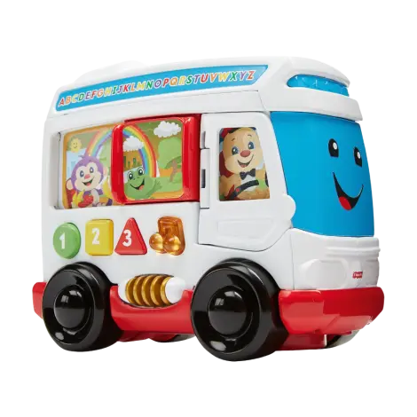 Autobuzul cu lumini si sunete Fisher Price Laugh&Learn