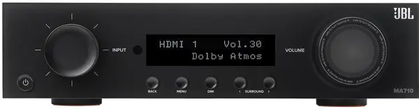 AV receptor JBL - MA710, negru