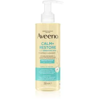 Aveeno Calm + Restore spuma de curatat faciale