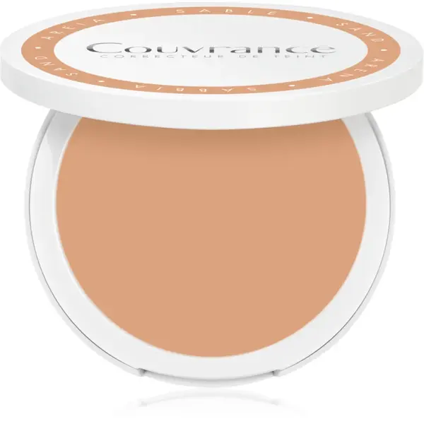 Avène Couvrance Compact Cream Foundation make-up crema cu o protectie UV ridicata culoare 1.2 Sable Sand 8.5 g