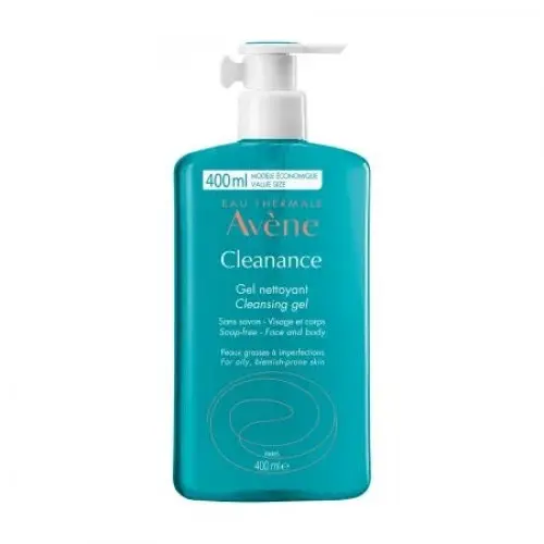 Avene gel de curatare pentru ten gras, cu tendinta acneica Cleanance 400ml Zephyr Labs