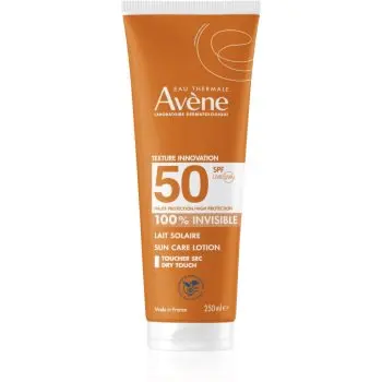 Avène Sun Care Lotion 100% Invisible lapte de corp pentru soare rezistent la apa SPF 50