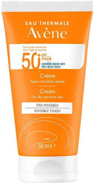 Avène Sun Cremă solară pentru față, SPF50+, 50 ml
