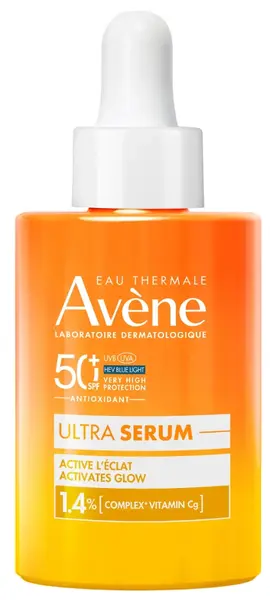 Avène Sun Ser de protecție solară iluminator, SPF50+, 30 ml