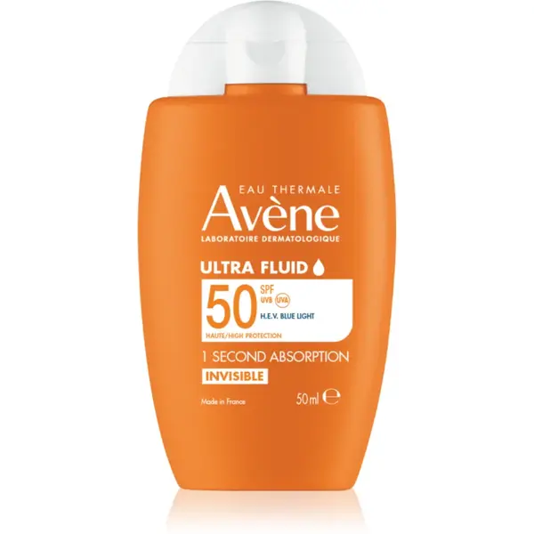Avène Sun Ultra Fluid Invisible fluid protecție SPF 50 50 ml