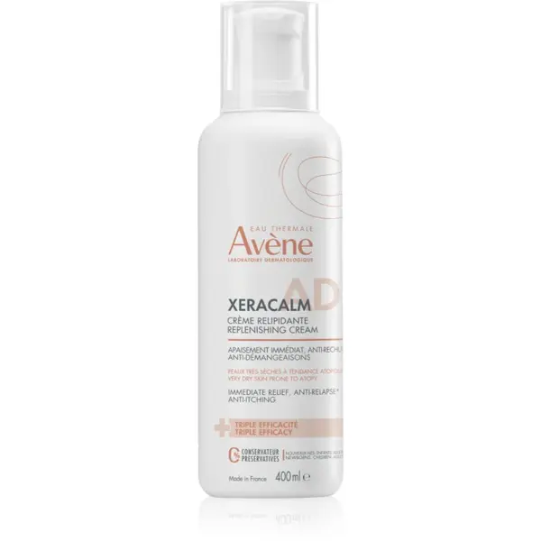 Avène XeraCalm A.D. Lipid-Replenishing Cream crema pentru refacerea lipidelor pentru piele uscata spre atopica 400 ml