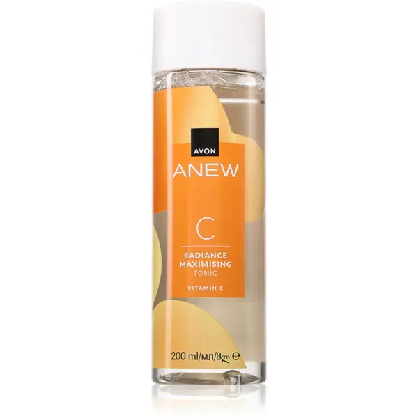 Avon Anew C Radiance Maximising solutie tonica cu efect de iluminare cu vitamina C 200 ml