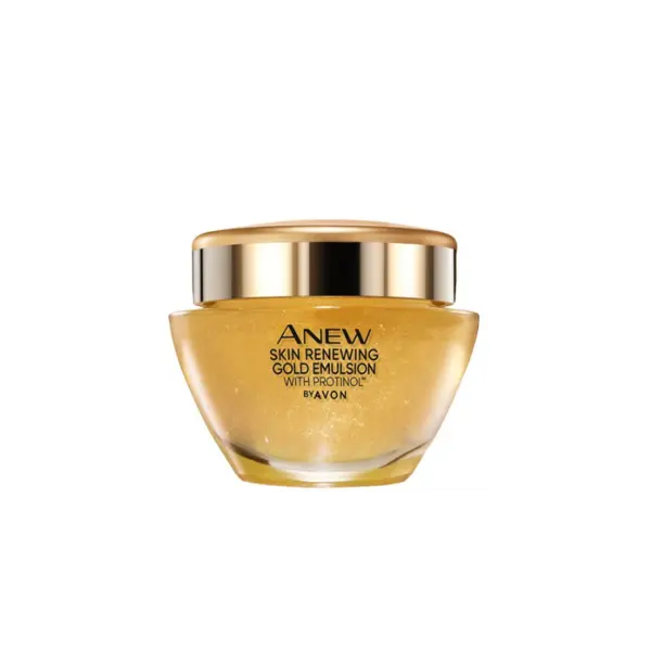 Avon Anew Ultimate Gold Emulsion Emulsie aurie de noapte cu protinol Volum 50 ml
