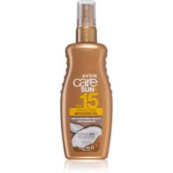 Avon Care Sun + Bronze ulei uscat cu protecție solară SPF 15
