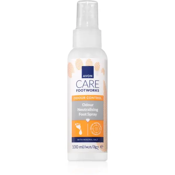 Avon Foot Works Odour Control deodorant pentru picioare 100 ml