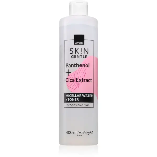 Avon Sk!n Gentle apa cu particule micele 2 in 1 400 ml