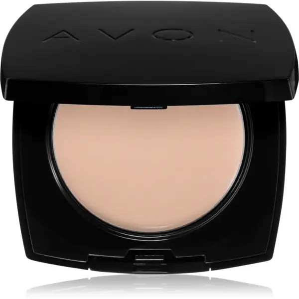 Avon True Colour make-up crema cu efect de pulbere culoare 125G Warm Ivory 9 g