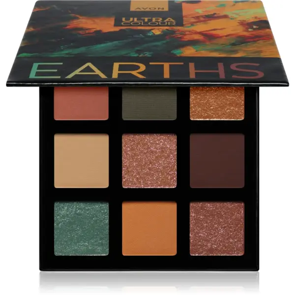 Avon Ultra Colour paletă cu farduri de ochi culoare Earths 6.3 g