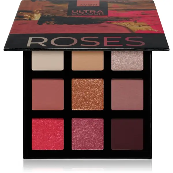Avon Ultra Colour paletă cu farduri de ochi culoare Roses 6.3 g