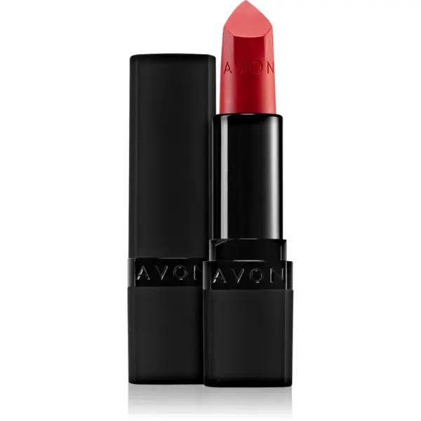 Avon Ultra Matte ruj buze mat hidratant culoare Ruby Kiss 3,6 g