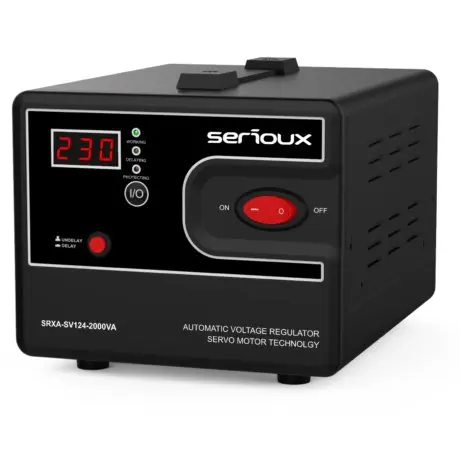 AVR SERIOUX SERVO Motor 124-1500VA SRXA-SV124-1500VA