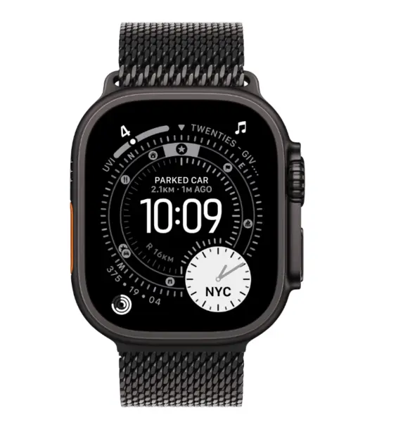 AW U3 49 Black Titan Milanese Medium AW U3 49 Black Titan Milanese Medium
