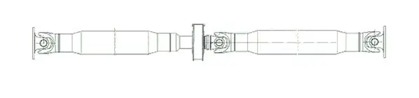 Ax cardanic (2724 mm) MERCEDES SPRINTER 2-T (901, 902), SPRINTER 3-T (903); VW LT 28-35 II, LT 28-46 II 2.1D 2.5D intre 1996-2006