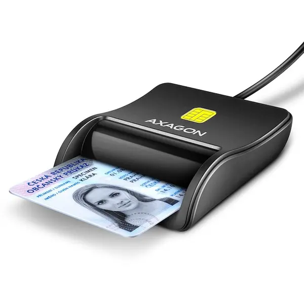 AXAGON Cititor SIM Axagon Smart Card PocketReader, CRE-SM3N, USB 2.0