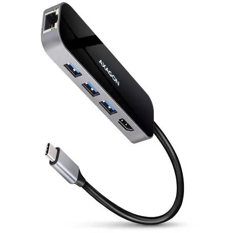 AXAGON Docking Station Axagon HMC-6GL, Black-Gray