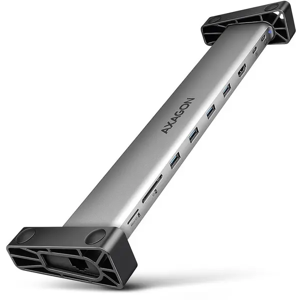 AXAGON Hub USB AXAGON HMC-10HLS, USB 3.2 Gen 1, 4x USB-A, RJ-45, HDMI, SD/ microSD