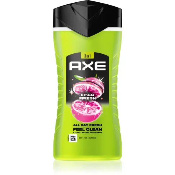 Axe Epic Fresh gel de dus pentru față, corp și păr 250 ml
