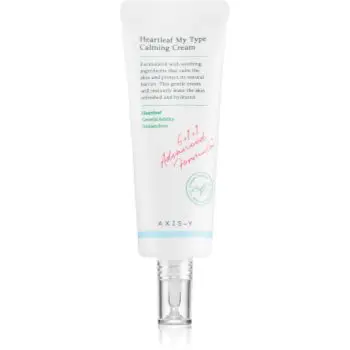 AXIS-Y 6+1+1 Advanced Formula Heartleaf My Type Calming Cream gel crema deschisa pentru a calma si intari pielea sensibila