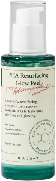 Axis-Y Gel exfoliant facial, cu 10% PHA și 6 extracte, 50 ml