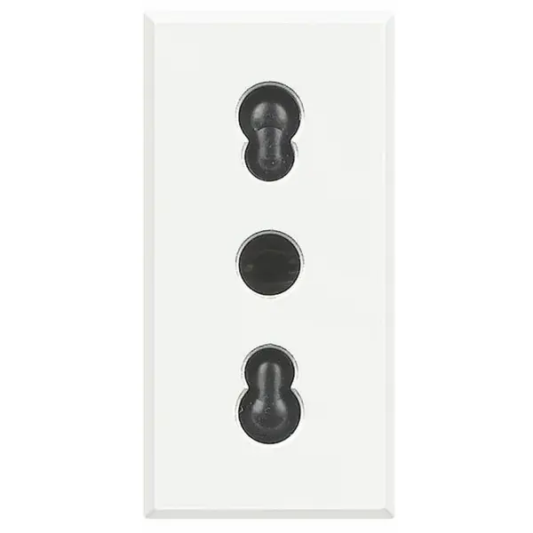 Axolute Priza 2p+T Bticino HD4180, alb