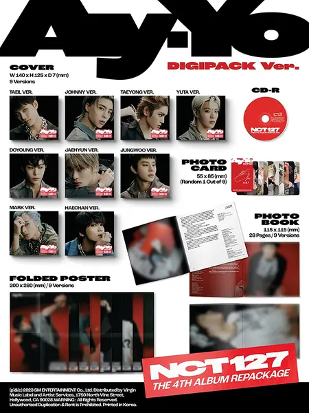 Ay-Yo - The 4th Album Repackage (Random Version) | NCT 127