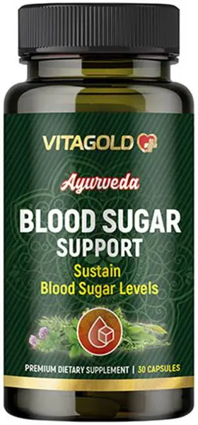 Ayurveda Blood Sugar Support, 30 capsule, Vitagold