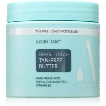 Azure Tan Firm & Hydrate unt de corp profunda hidratare