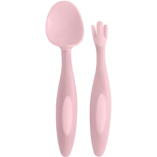 b.box Gelato Cutlery tacâmuri pentru copii Bubblegum 9m+ 2 buc