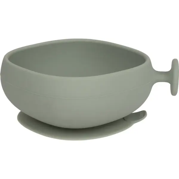 B.Box Silicone Bowl bol din silicon cu capac Green 300 ml