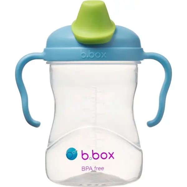 b.box Spout Cup ceasca cu mânere Blueberry 4m+ 1 buc