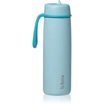b.box Stainless Steel Thermos Bottle sticlă termos cu pai